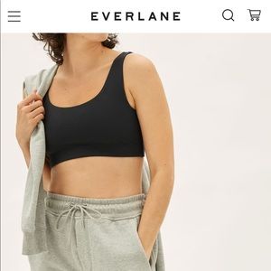everlane sports bra!